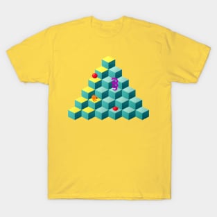 Q Bert Pyramid T-Shirt